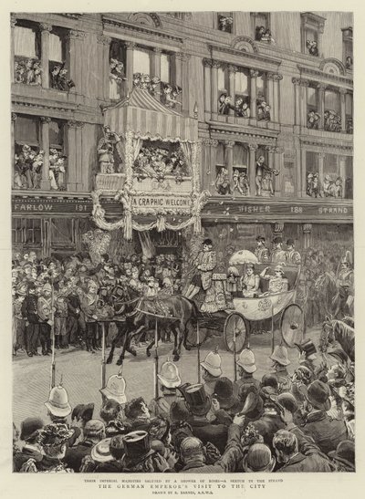 La Visita del Emperador Alemán a la Ciudad de Robert Barnes